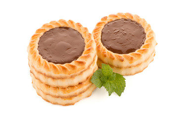 Chocolate tart cookies
