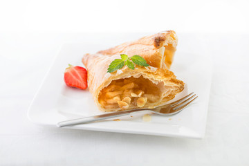 Fresh baked apple pie