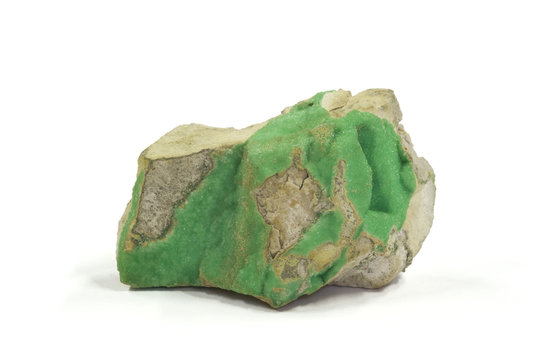Rare Variscite from Arkansas, USA. 6.9cm across