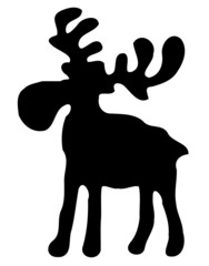 Elch / Rentier Weihnachten