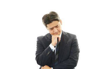 疲れたビジネスマン