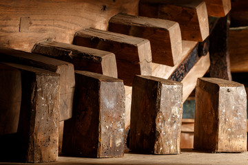 Historic gear of windmill