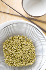 prepare to cook noodles