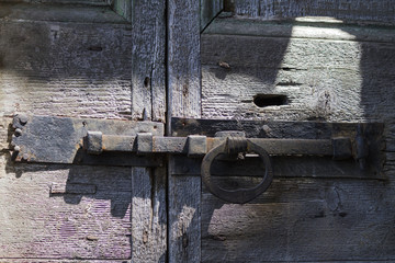 detail of old door