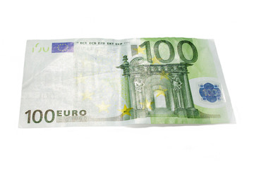 euro banknotes on the table