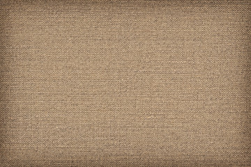 Artist's Linen Unprimed Canvas Crumpled Vignette Grunge Texture