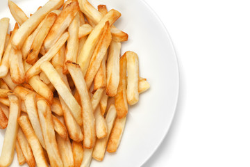 French fries on plate