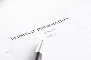 Obraz premium Application form concept for applying for a job