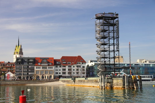 Friedrichshafen. Bodensee, Moleturm