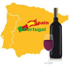 Fototapeta premium spagna e portogallo