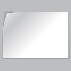 empty paper blank sheet