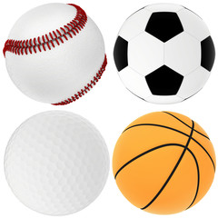set sport ball