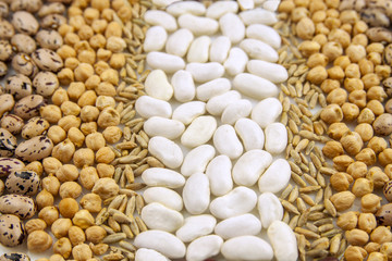 Healthy food background