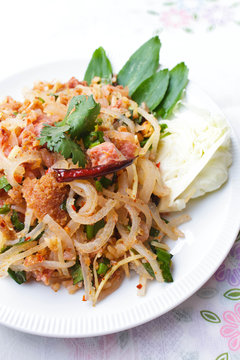 Khao Yam (Rice Salad).