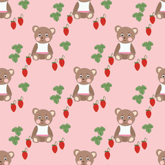strawberry pattern