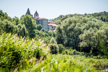 Fototapeta na wymiar Saint Peter in Lamosa monastery Provaglio Lombardy Italy