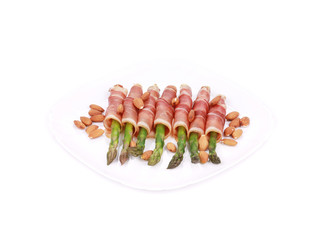 Asparagus salad.