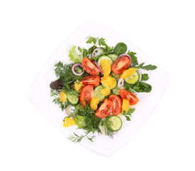 Fresh salad.