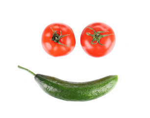 Smile of vegetables.