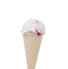 Strawberry nasty ice-cream.