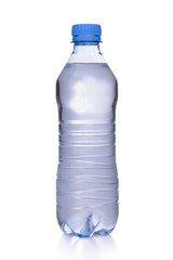 Plastic bottle of water