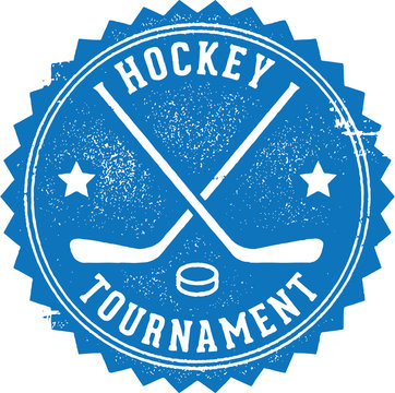 Hockey Tournament Stamp