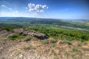 Fototapeta premium Blick übers Maintal