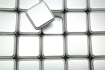 Texture of metal box