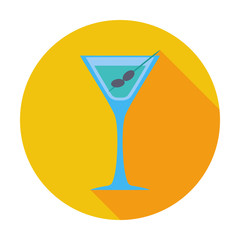 Martini single icon.