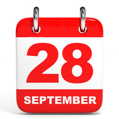 Calendar. 28 September.