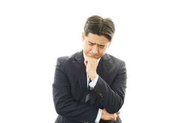 疲れたビジネスマン