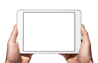 A new tablet mini on hand © guteksk7