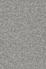 Fototapeta na wymiar Woolen Woven Fabric Light Gray Grunge Texture