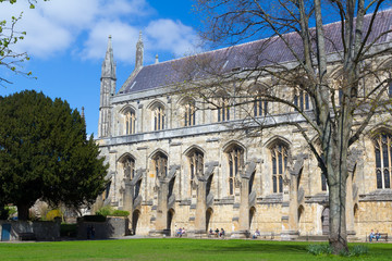 Fototapeta na wymiar Winchester Cathedral