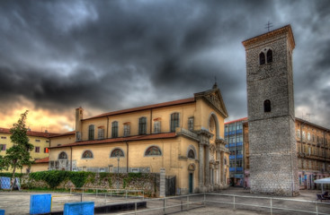 Fototapeta na wymiar Church of Uznesenja Blažene Djevice Marije in Rijeka, Croatie