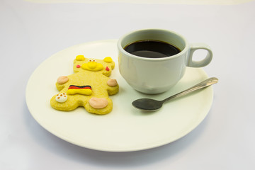 coffee and cookie