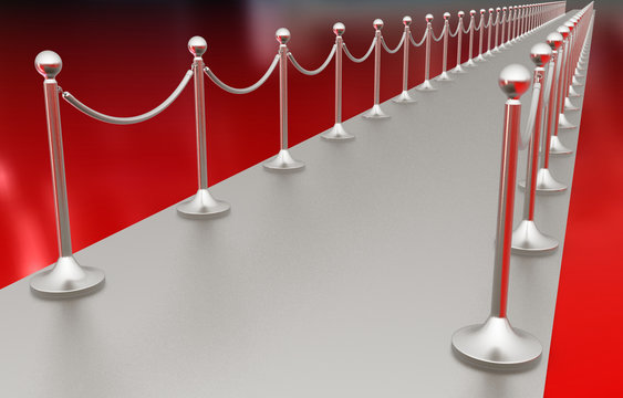 3d illustration of path to the success
