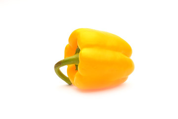 Peppers  on white background