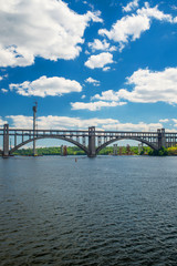 Fototapeta premium Arch bridge Preobrazhensky