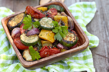 Grilled vegetables