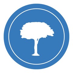 Arbre dans un panneau