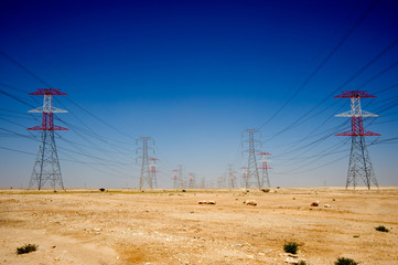 Energy, power in the Qatar desert