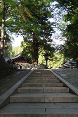神社へ続く階段
