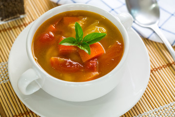 Vegetable soup (Borscht)