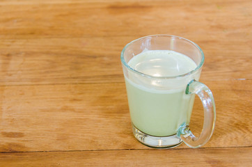 Green tea latte