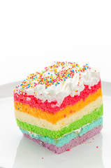 Rainbow cake
