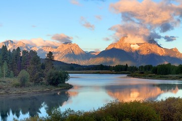 Oxbow Bend at the Grand Tetons