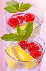 raspberry cocktail