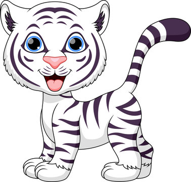 Cute tiger cartoon