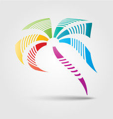 Travel agency business icon